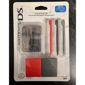 Nintendo DS Clean & Protect Kit - 3x Stylus, Screen‎ Protectors - New & Sealed
